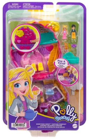 Polly Pocket Something Sweet Cupcake Compact