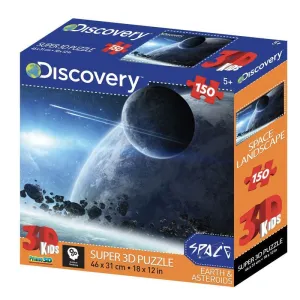Prime 3D 150 Piece Puzzle Space Earth & Asteroids