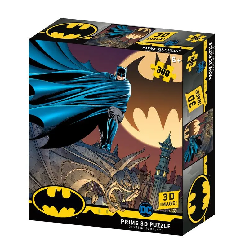 Prime 3D Super 3D 300 Piece 3D Puzzle DC Comics Bat Signal