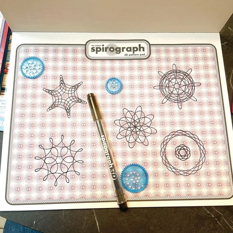 Puzzles Spirograph 3D