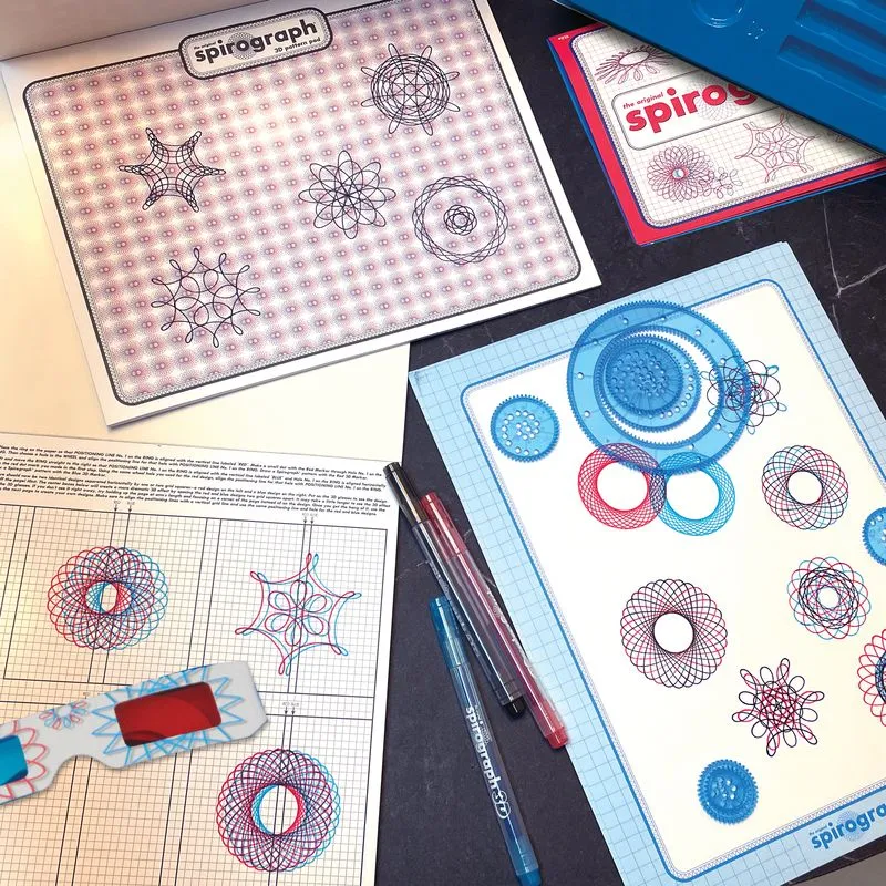 Puzzles Spirograph 3D