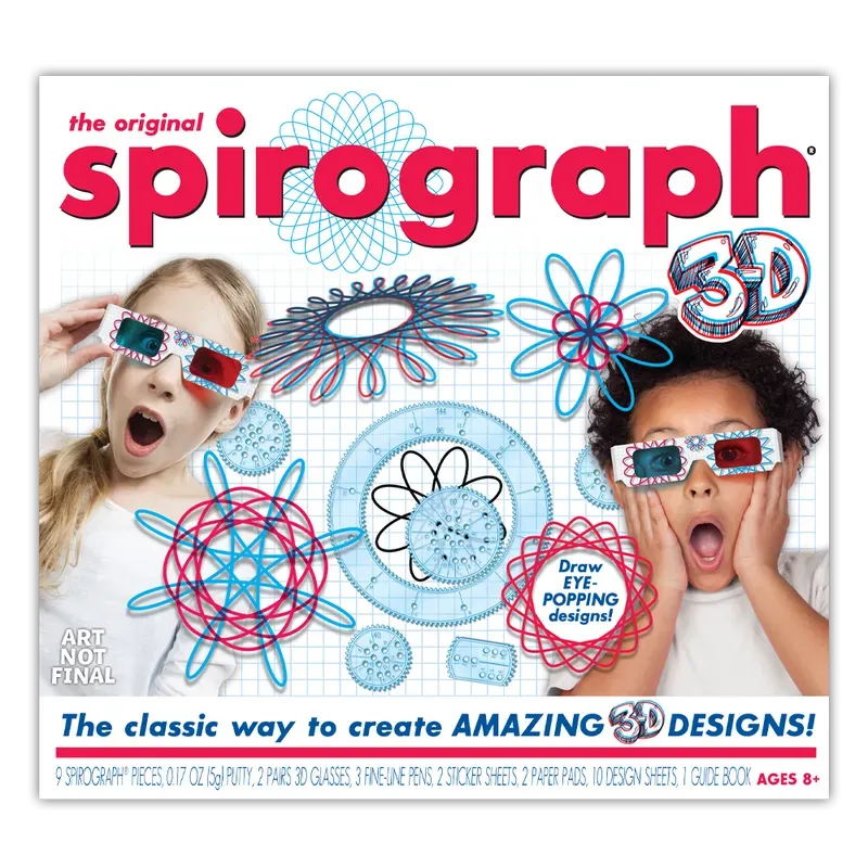 Puzzles Spirograph 3D