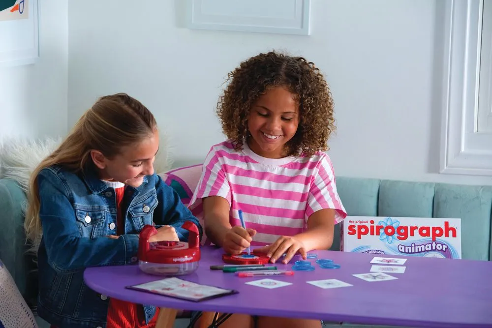 Puzzles Spirograph Animator