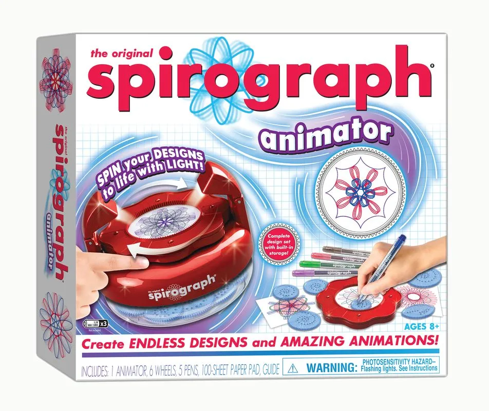 Puzzles Spirograph Animator