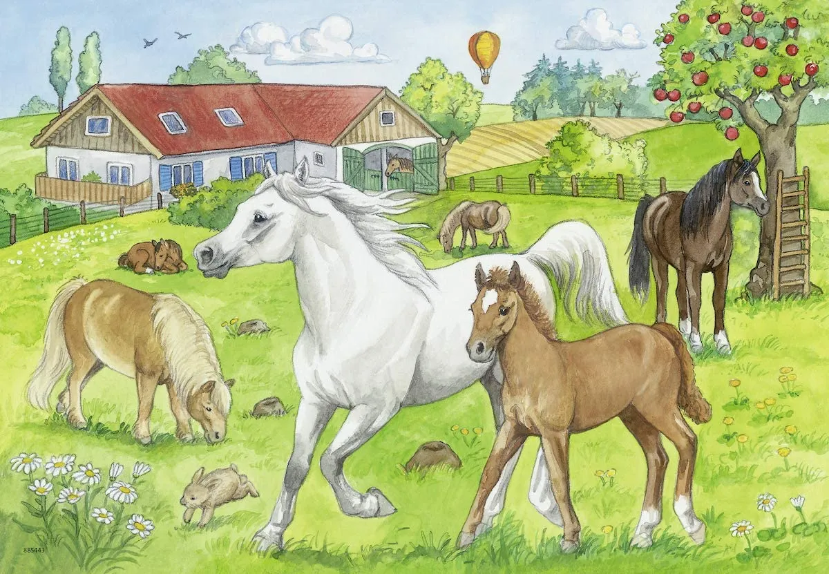 Ravensburger At The Stables 2x24 Piece