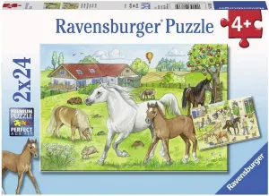 Ravensburger At The Stables 2x24 Piece