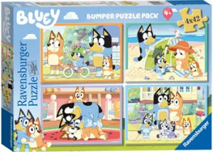 Ravensburger Bluey And Friends Bumper Pack 4X42 Piece