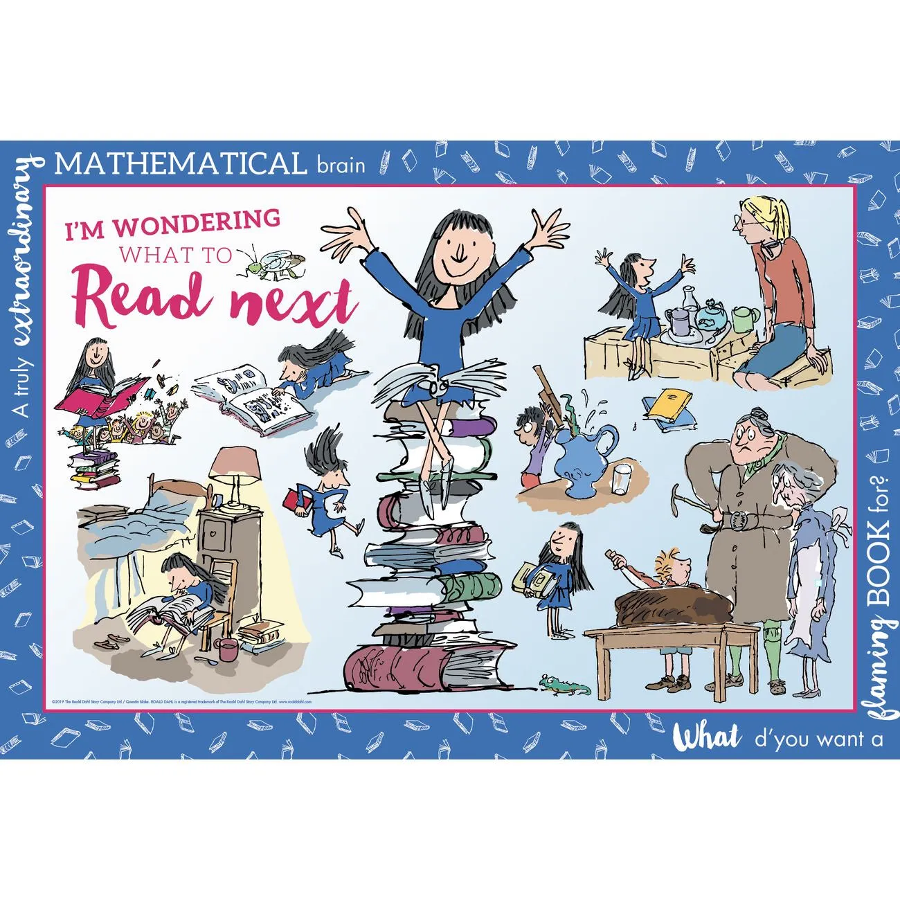 ROALD DAHL 300 PIECE XL PUZZLE MATILDA