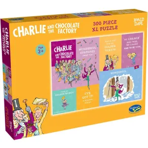 ROALD DAHL SERIES 2 300 PIECE XL PUZZLE CHARLIE AND THE CHOCOLATE FACTORY