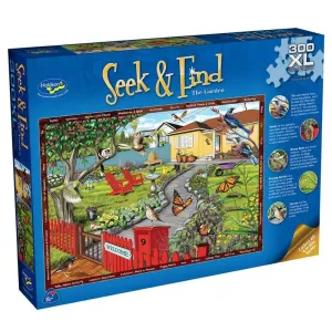 Seek & Find 300 Piece XL Puzzle The Garden