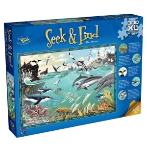 SEEK & FIND 300 PIECE XL PUZZLE THE OCEAN