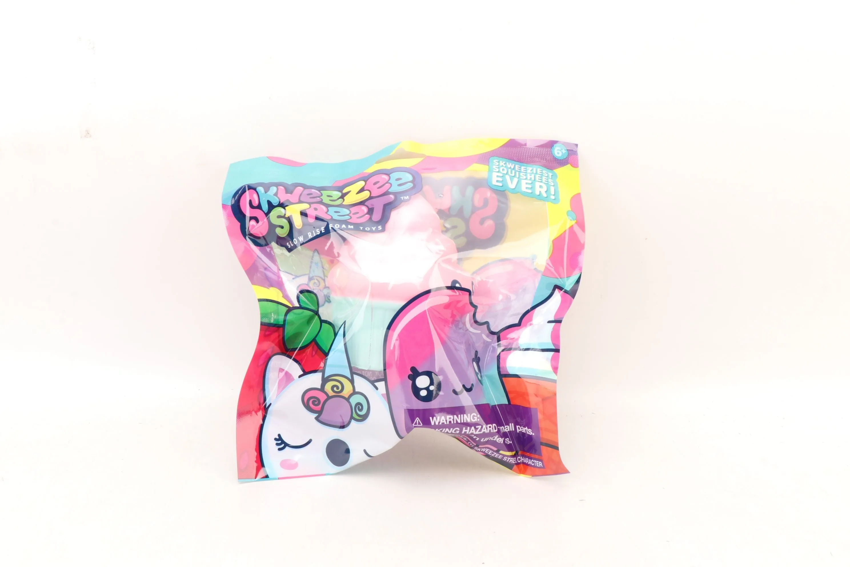 SKWEEZEE STREET SLOW RISE FOAM TOYS ASSORTED STYLES