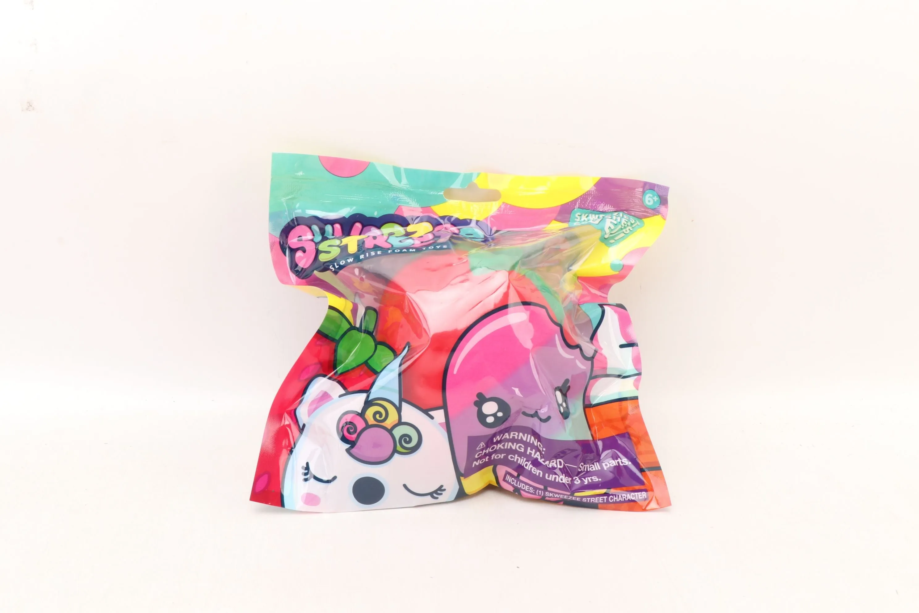 SKWEEZEE STREET SLOW RISE FOAM TOYS ASSORTED STYLES