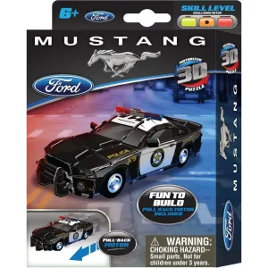 Smithsonian Motorized 3D Puzzle Ford Vehicles Mustang Police Cruiser