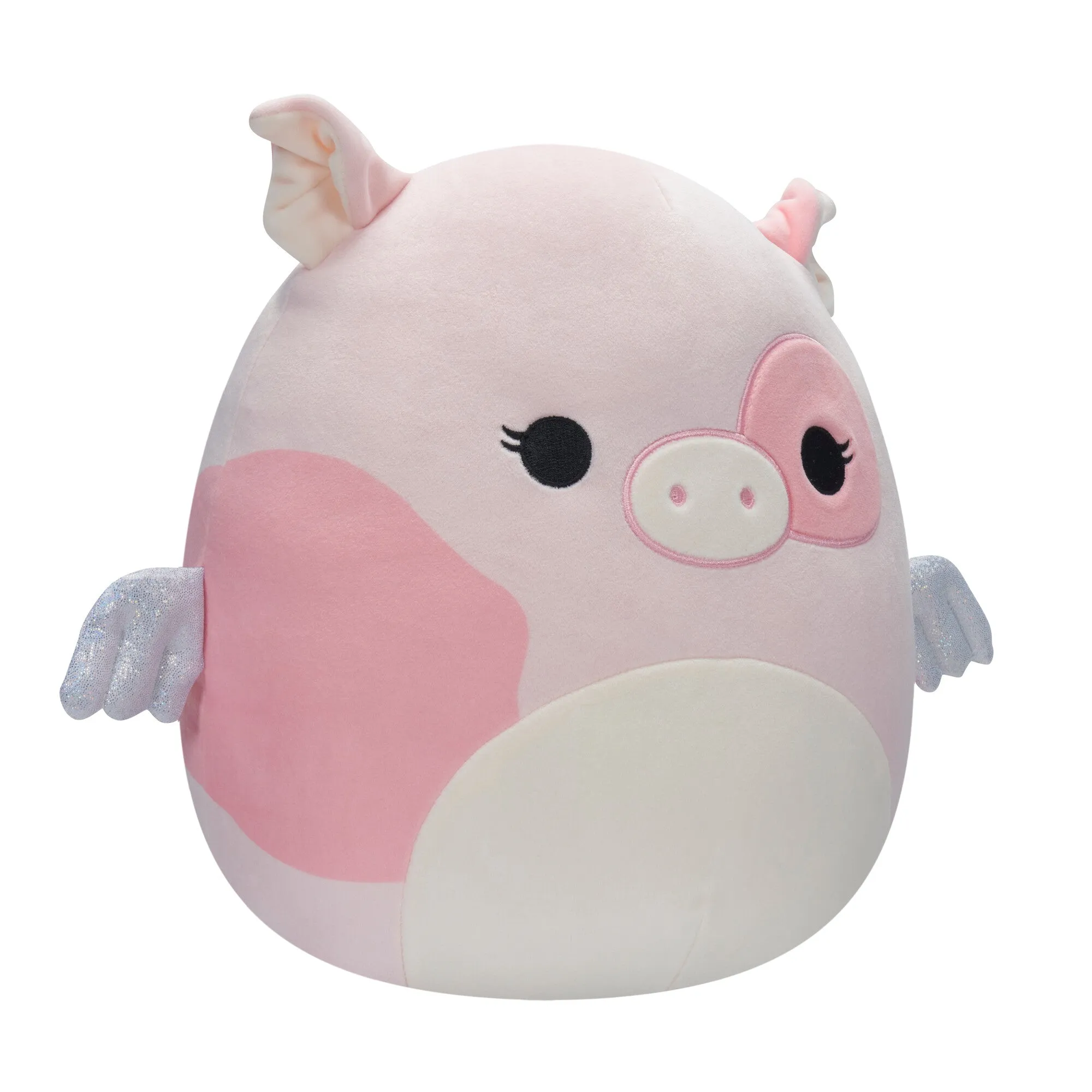 Squishmallows 12 Inch (30cm) Plush Peety The Pink Spotted Pig With Wings