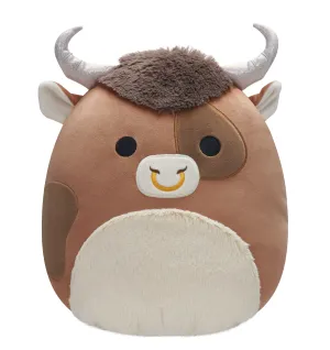 Squishmallows 12 Inch (30cm) Plush Shep The Brown Spotted Bull
