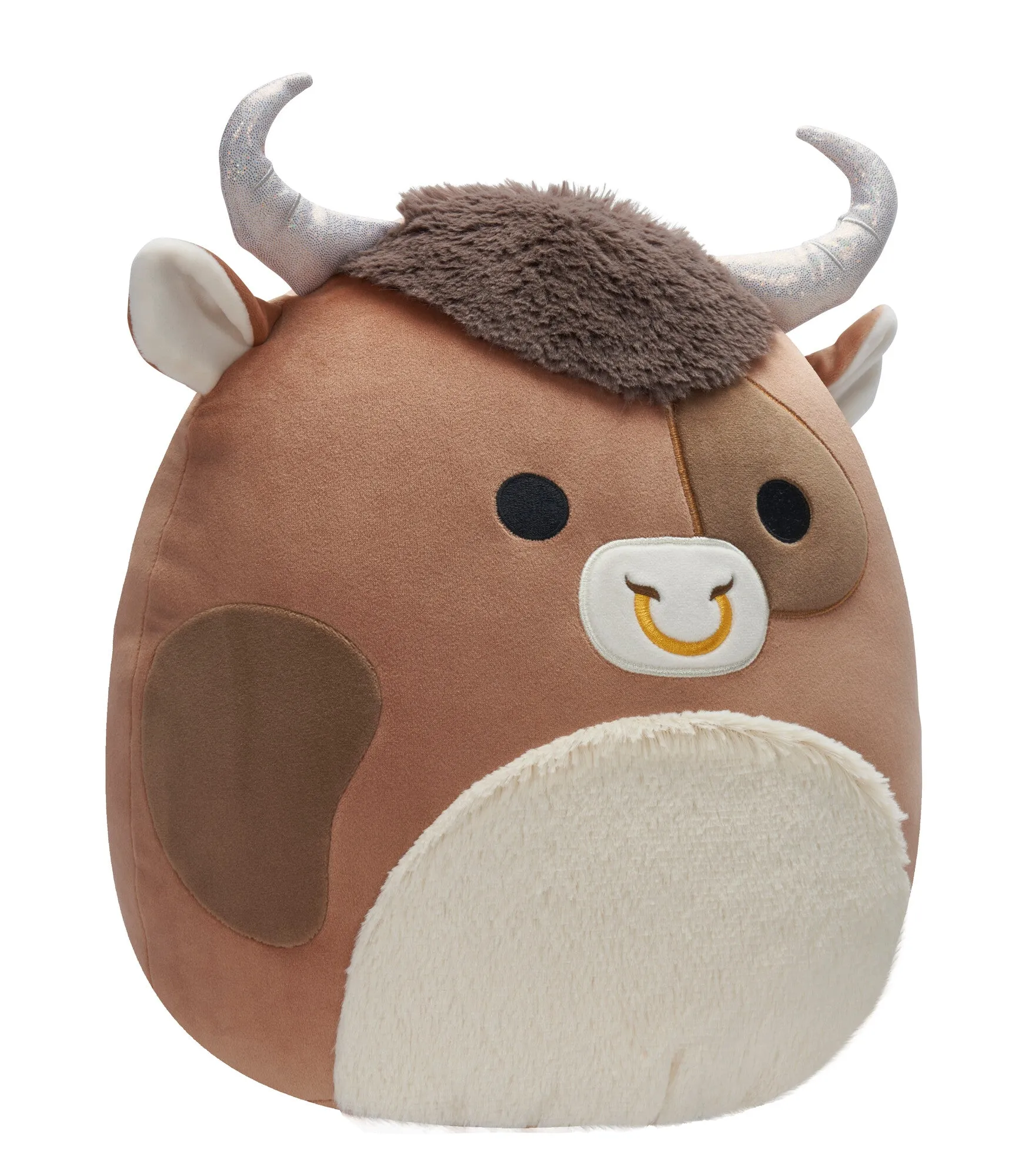 Squishmallows 12 Inch (30cm) Plush Shep The Brown Spotted Bull