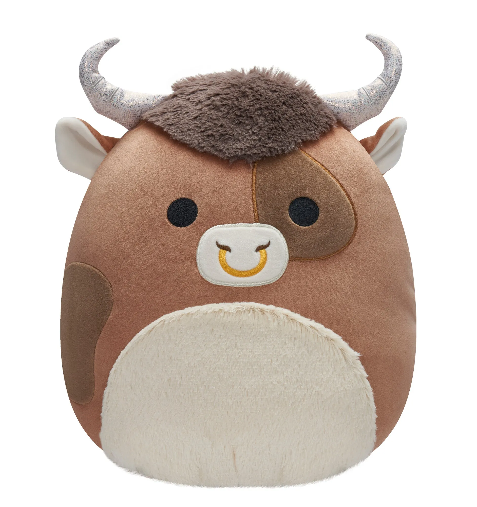 Squishmallows 12 Inch (30cm) Plush Shep The Brown Spotted Bull