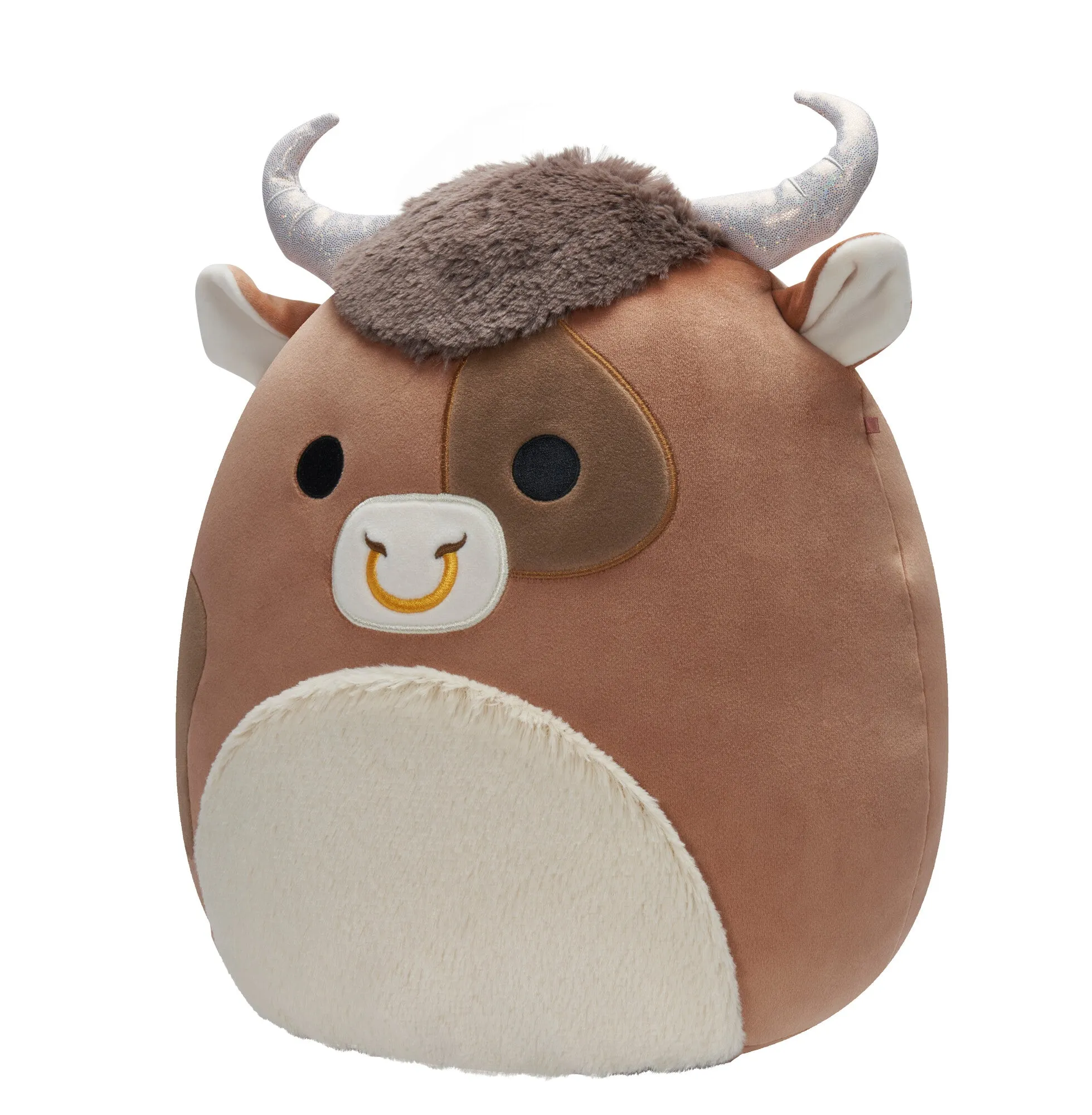 Squishmallows 12 Inch (30cm) Plush Shep The Brown Spotted Bull