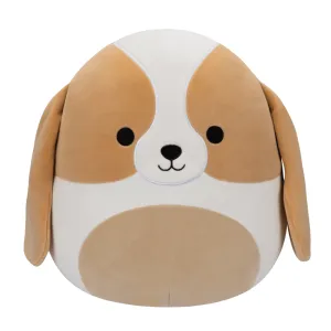 Squishmallows 12 Inch Plush S15 Adela Brown And White Basset Hound