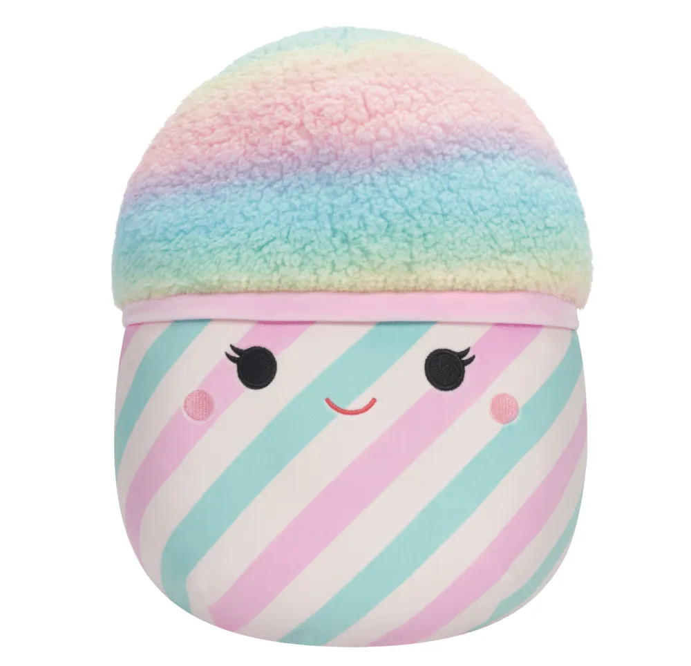 Squishmallows 12 Inch Plush S15 Bevin Pink And Blue Cotton Candy
