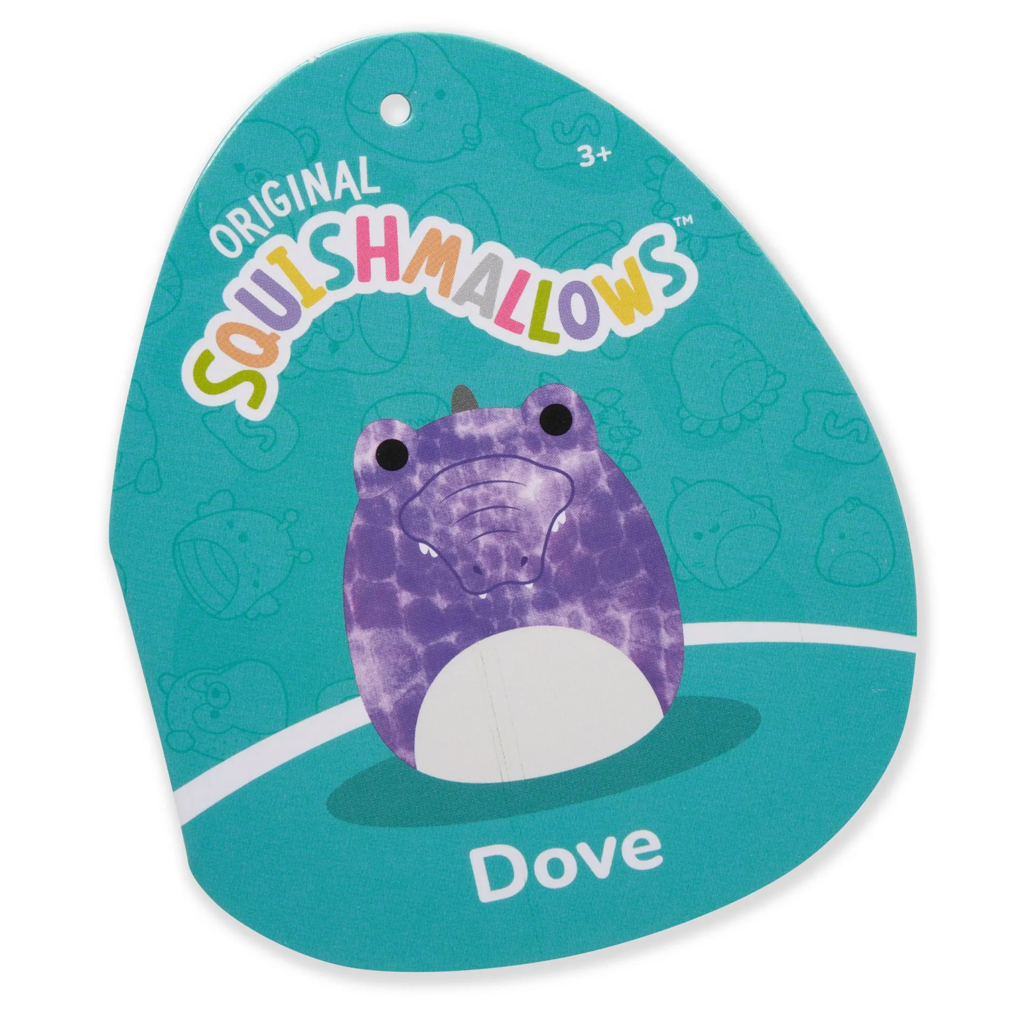 Squishmallows 12 Inch Plush S17 Dove Purple Crocodile