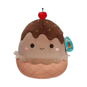 Squishmallows 12 Inch Plush S17 Marta Chocolate Ice Cream Sundae