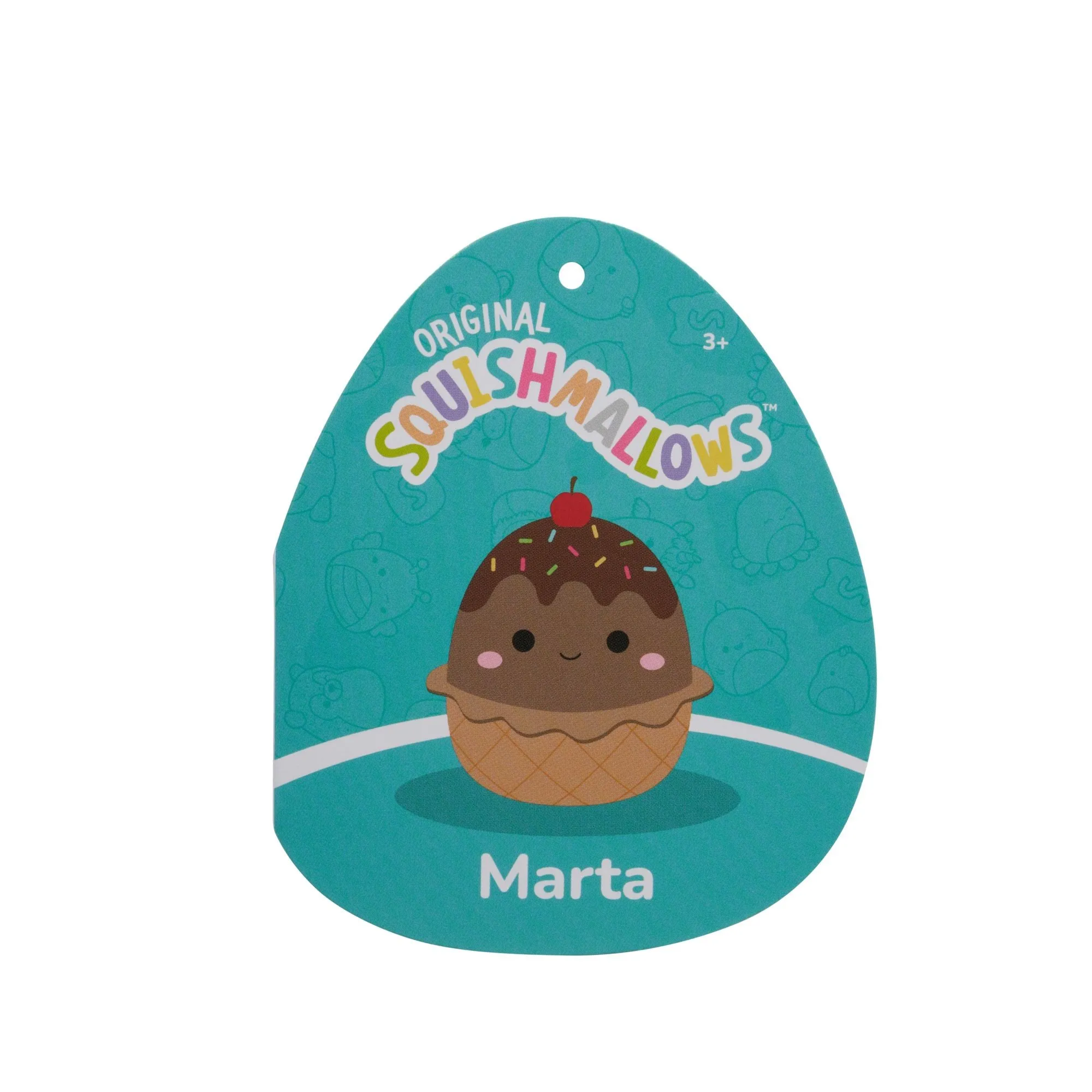 Squishmallows 12 Inch Plush S17 Marta Chocolate Ice Cream Sundae