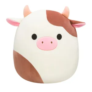 Squishmallows 12 Inch Plush S17 Ronnie Brown And White Cow