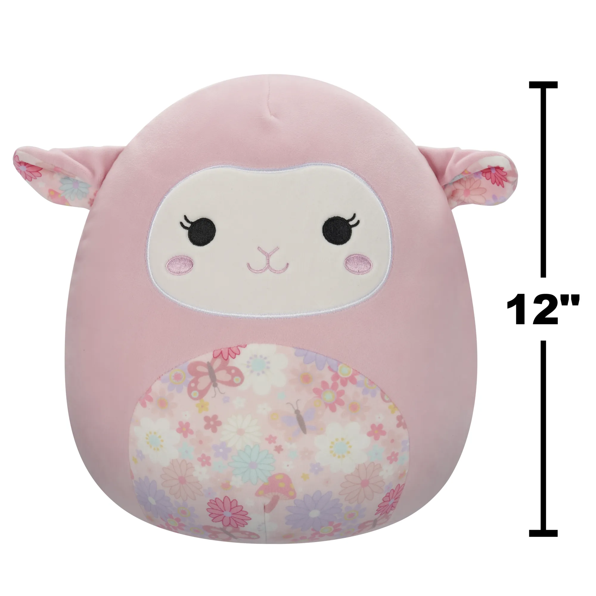 Squishmallows 12 Inch Plush S19 Lala The Pink Lamb