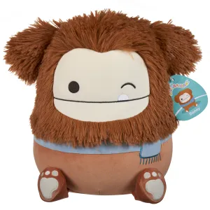 Squishmallows 12 Inch Plush S20 Benny Winking Brown Bigfoot With Scarf