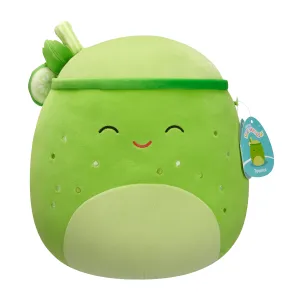 Squishmallows 12 Inch Plush S20 Townes Green Juice With Closed Eyes