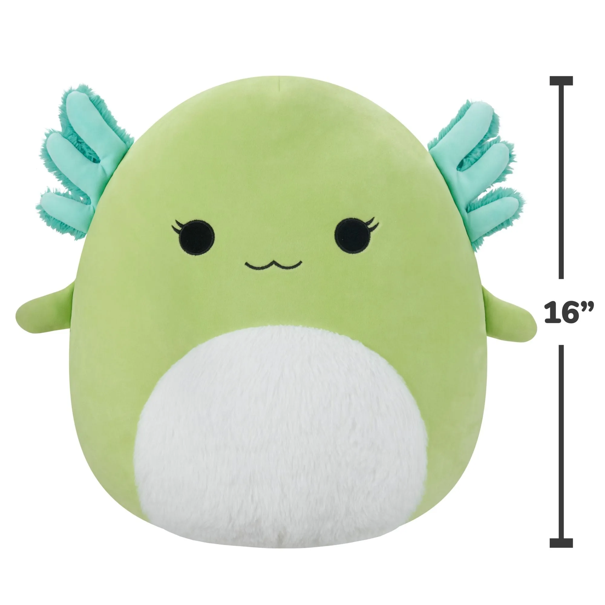 Squishmallows 16 Inch Plush S17 Mipsy Green Axolotl