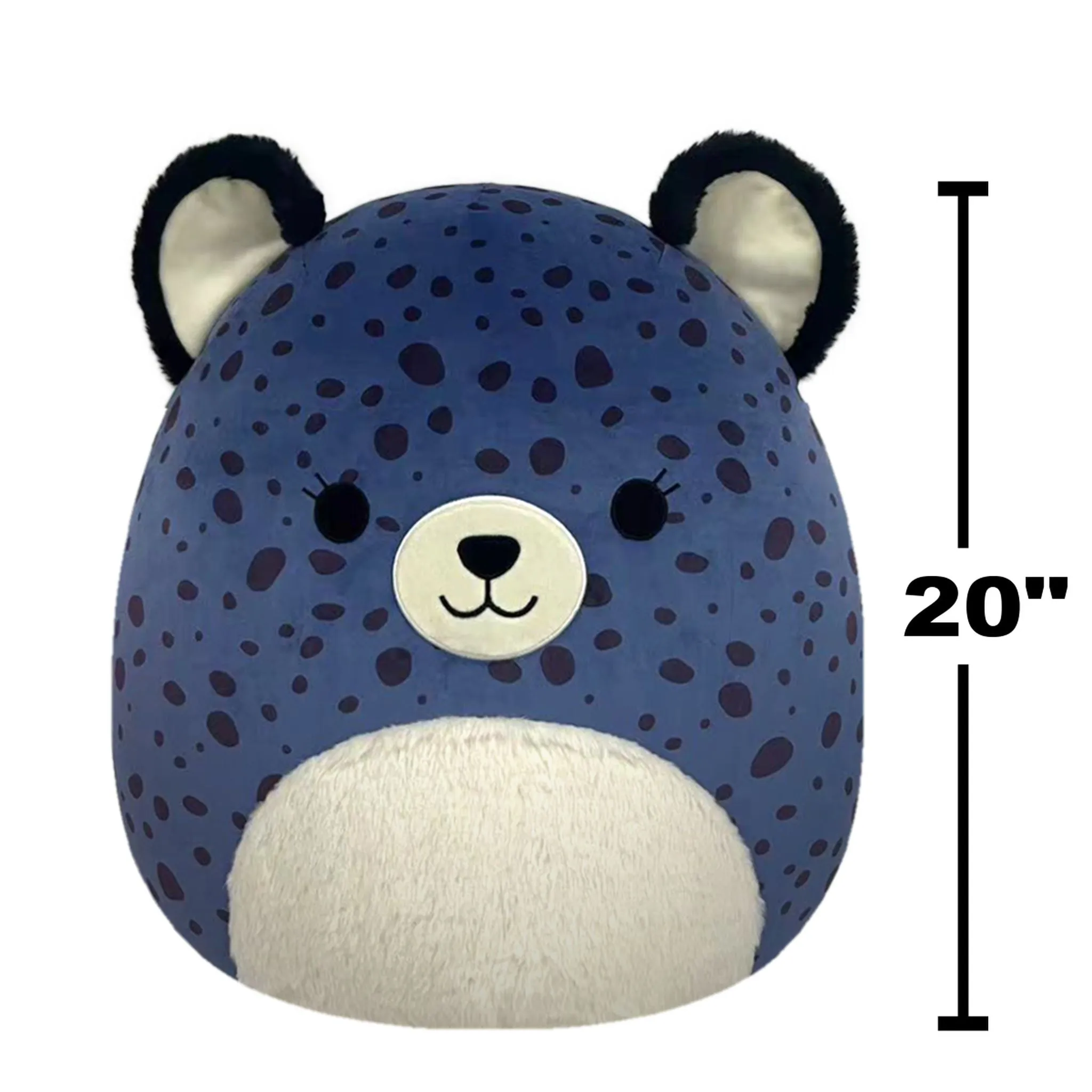 Squishmallows 20 Inch Series 21 Spotts The Navy Blue Cheetah