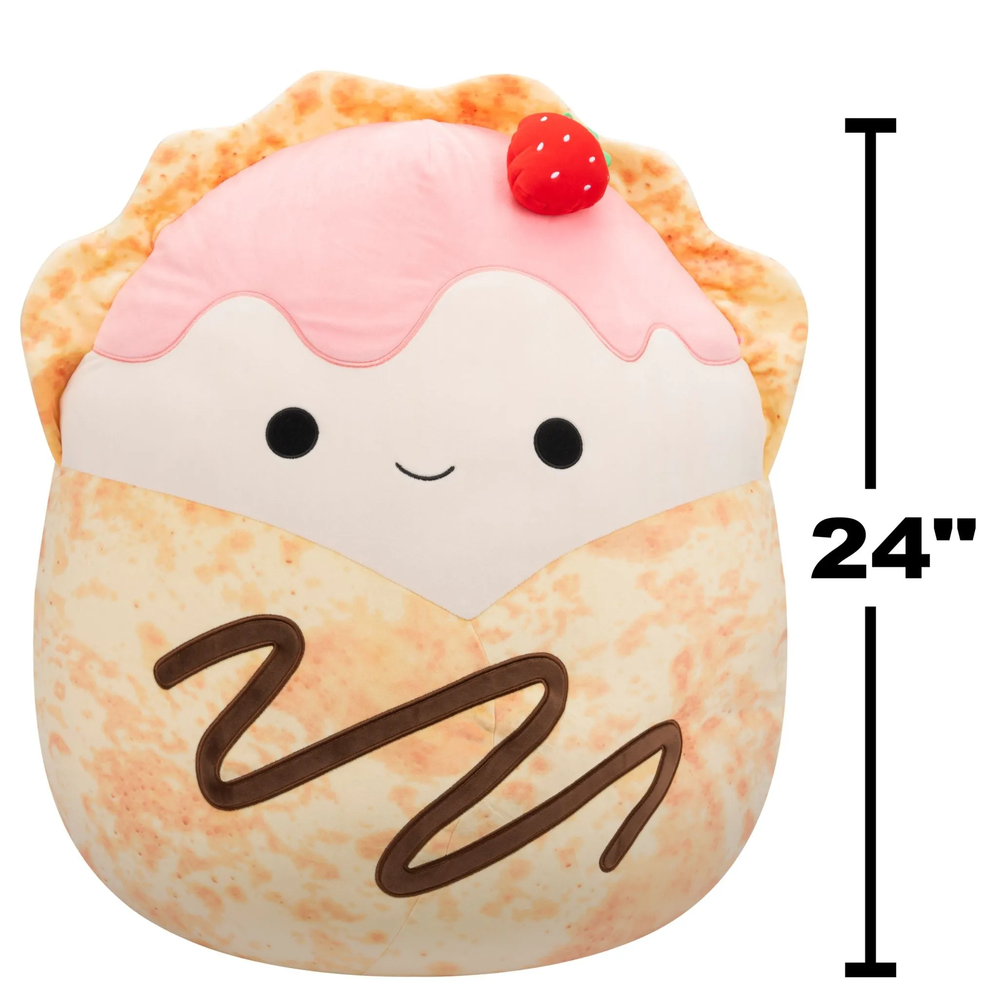 Squishmallows 24 Inch Plush Gasten Strawberry Crepe