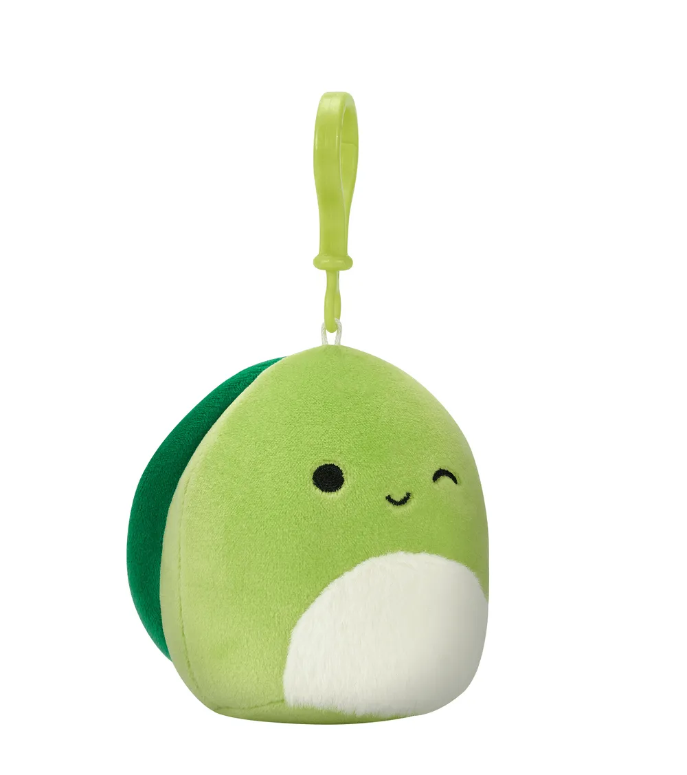 Squishmallows 3.5 Inch Plush Clip-On Henry The Winking Turtle