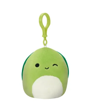 Squishmallows 3.5 Inch Plush Clip-On Henry The Winking Turtle