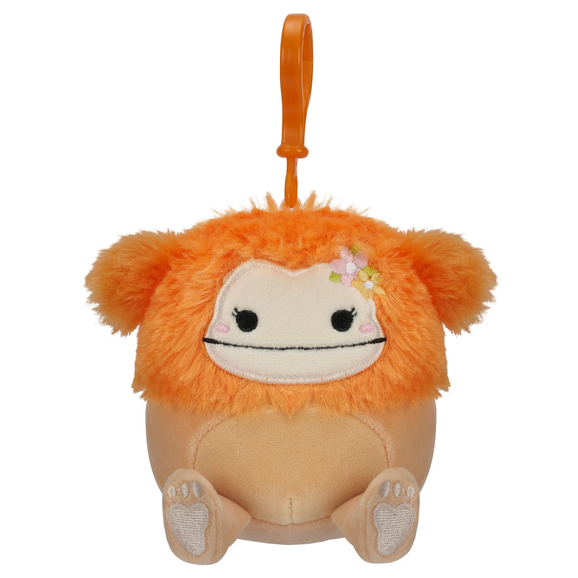 Squishmallows 3.5 Inch Plush Clip-On Shasta The Bigfoot