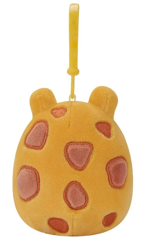 Squishmallows 3.5 Inch Plush S15 Clip-On Leigh Orange Toad