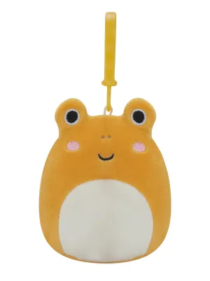 Squishmallows 3.5 Inch Plush S15 Clip-On Leigh Orange Toad