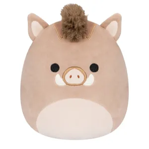 Squishmallows 5 Inch Plush Warren The Brown Boar