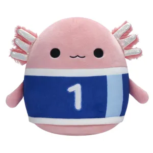 Squishmallows 7.5 Inch Plush Archie The Axolotl With Soccer Jersey