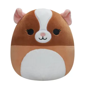 Squishmallows 7.5 Inch Plush Garret Brown & White Guinea Pig