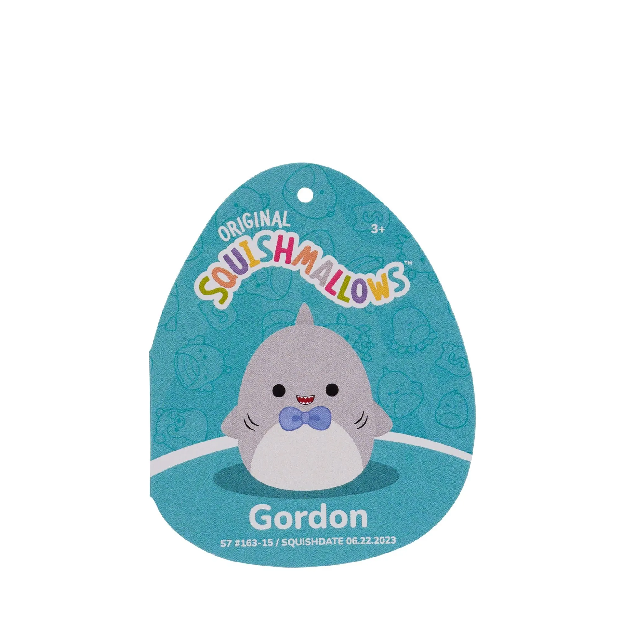 Squishmallows 7.5 Inch Plush Gordon The Shark