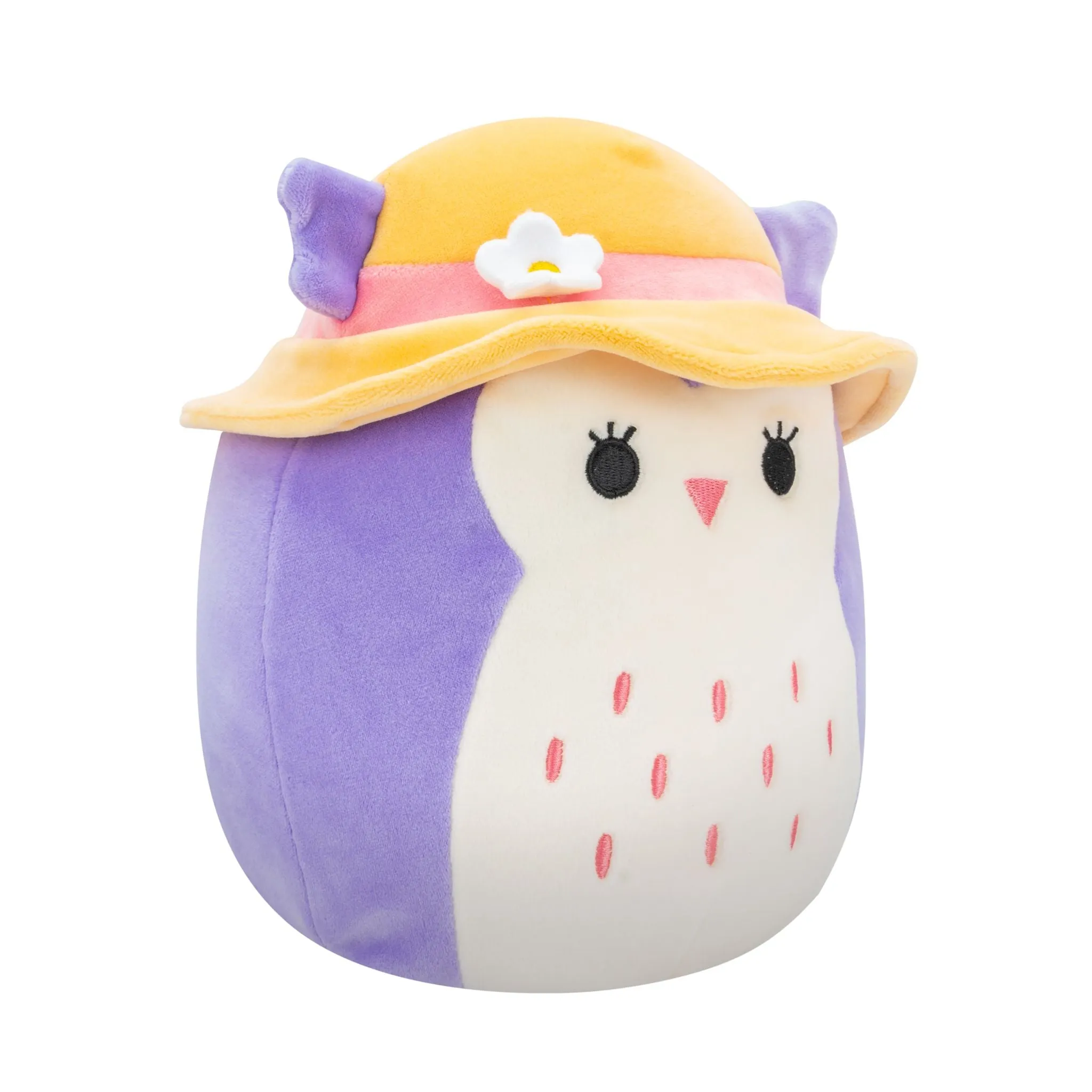 Squishmallows 7.5 Inch Plush Holly Purple Owl