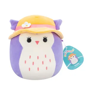 Squishmallows 7.5 Inch Plush Holly Purple Owl