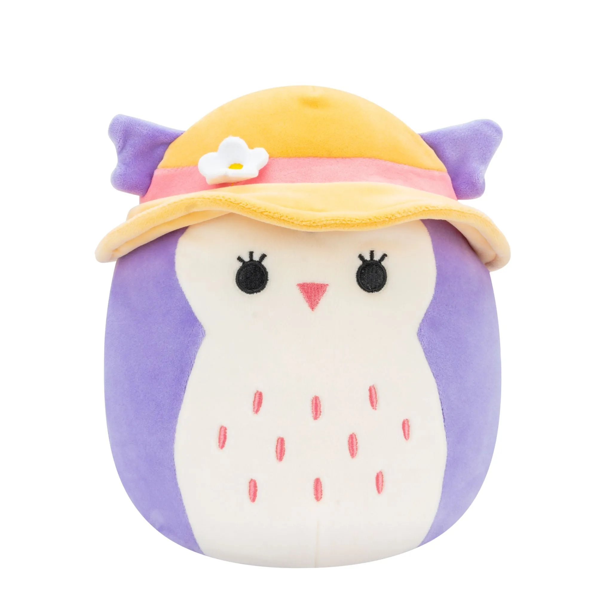 Squishmallows 7.5 Inch Plush Holly Purple Owl
