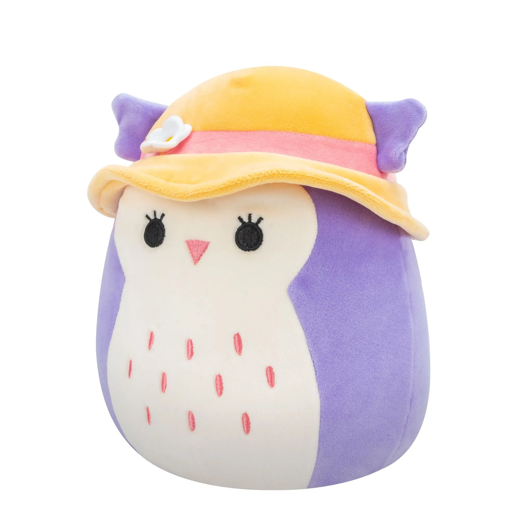 Squishmallows 7.5 Inch Plush Holly Purple Owl