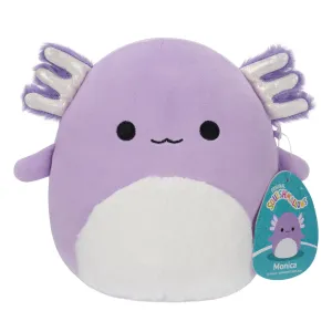 Squishmallows 7.5 Inch Plush Monica The Purple Axolotl