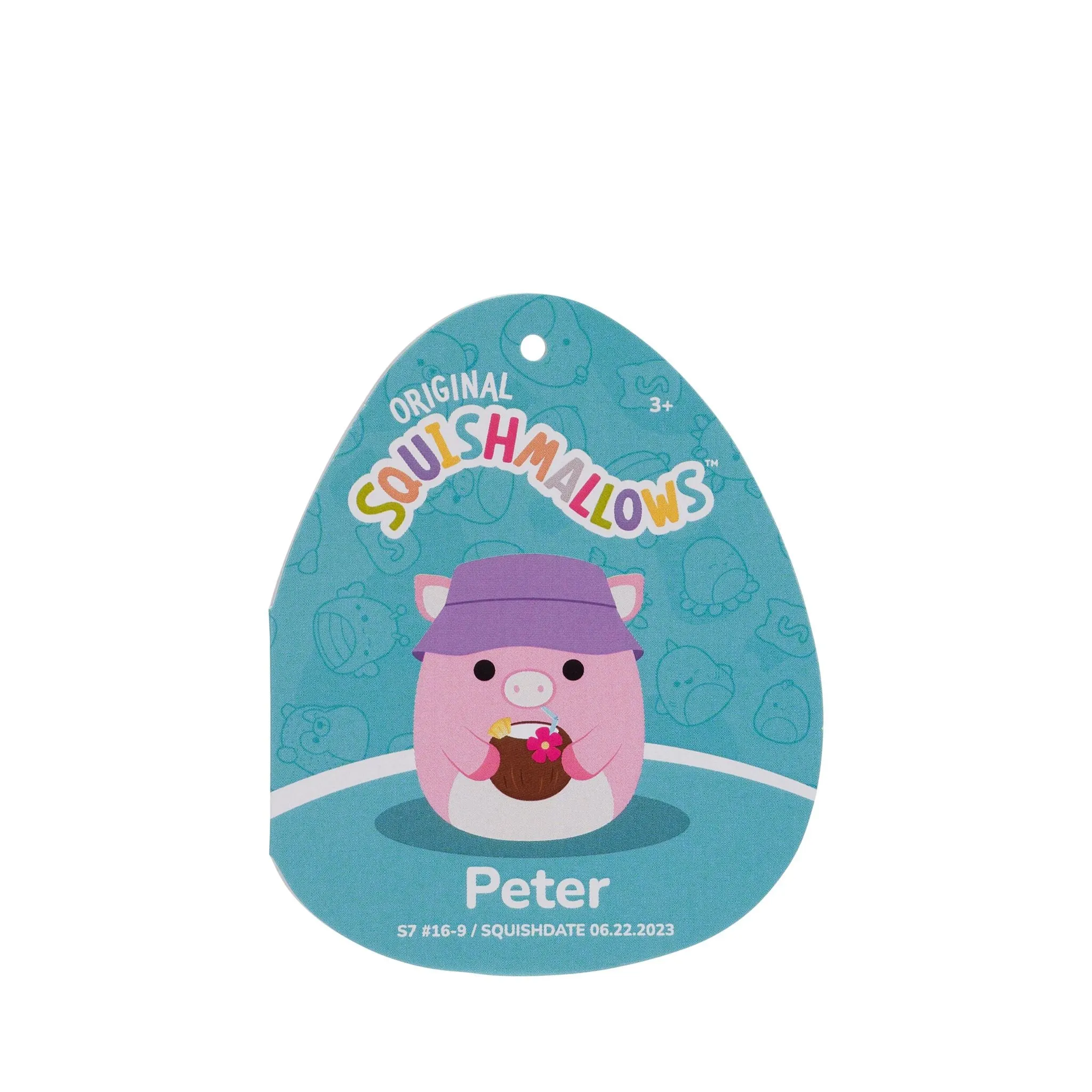 Squishmallows 7.5 Inch Plush Peter The Pig